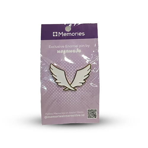 Item Enamel Memories White Wings
